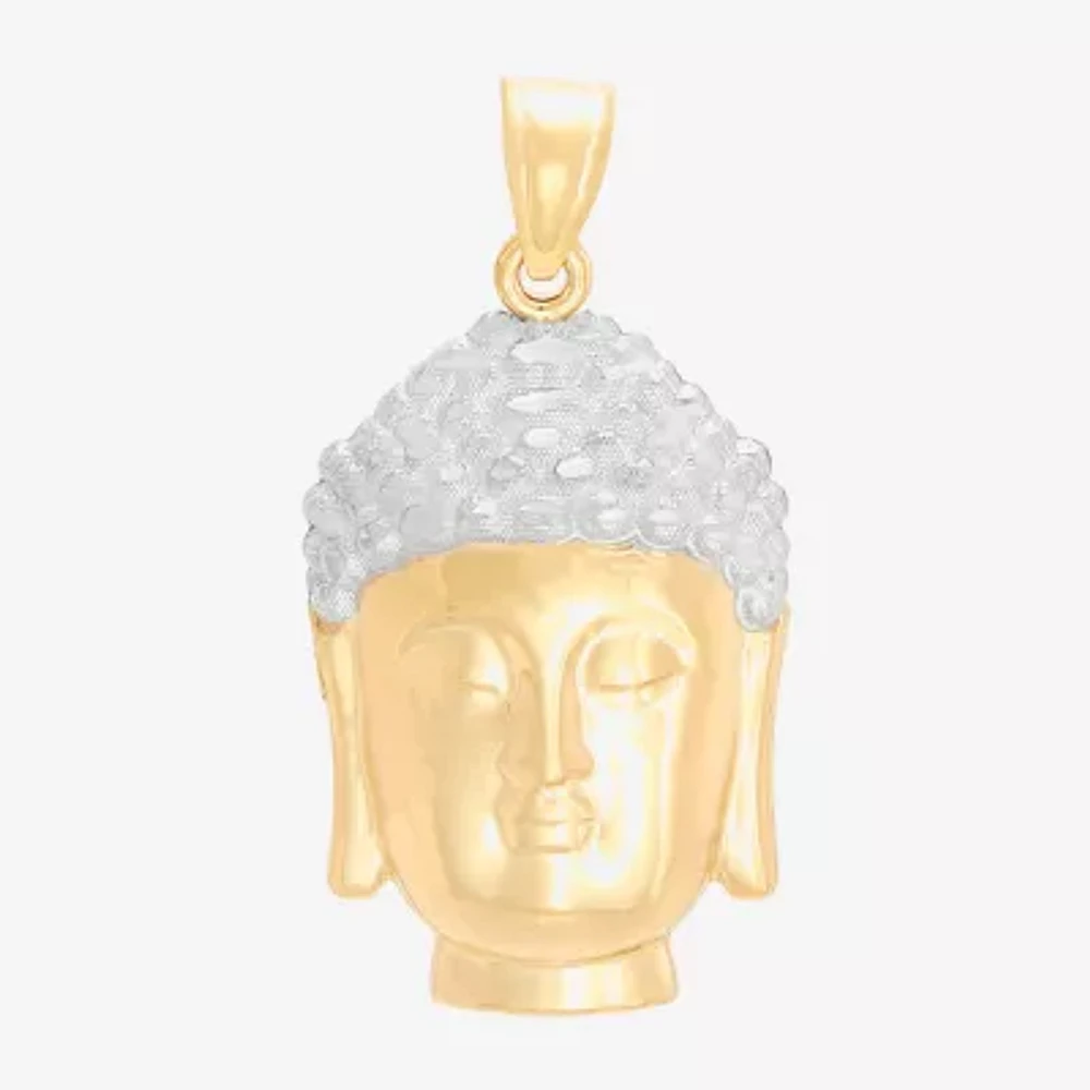 Buddha Womens 14K Gold Pendant