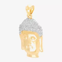 Buddha Womens 14K Gold Pendant