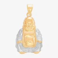 Buddha Womens 14K Gold Pendant