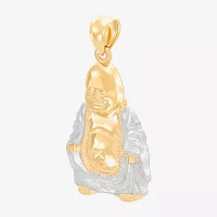 Buddha Womens 14K Gold Pendant