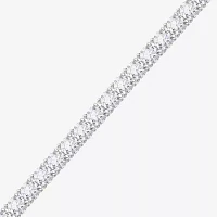 DiamonArt® 11.34 CT. T.W. Cubic Zirconia Sterling Silver Bracelet