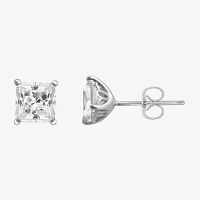 DiamonArt® 1 CT. T.W. Cubic Zirconia Sterling Silver Stud Earrings