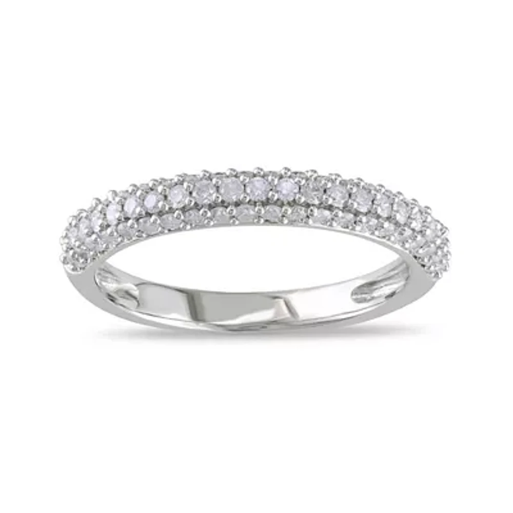 CLOSEOUT!  1/2 CT. T.W. Diamond 10K White Gold Band Ring