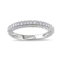 CLOSEOUT!  1/2 CT. T.W. Diamond 10K White Gold Band Ring