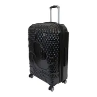 ful Disney Mickey Mouse Textured 25" Hardside Lightweight Luggage