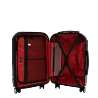 ful Disney Mickey Mouse Textured 21" Hardside Lightweight Luggage