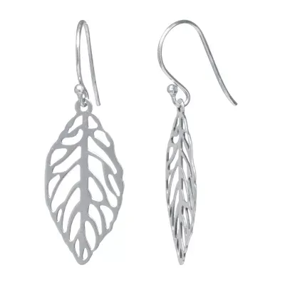 Silver Treasures Sterling Silver Drop Earrings