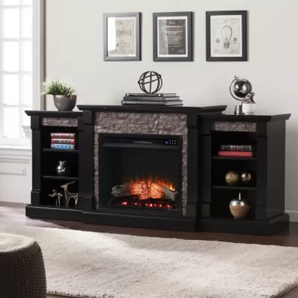 Gower Bookcase Electric Fireplace