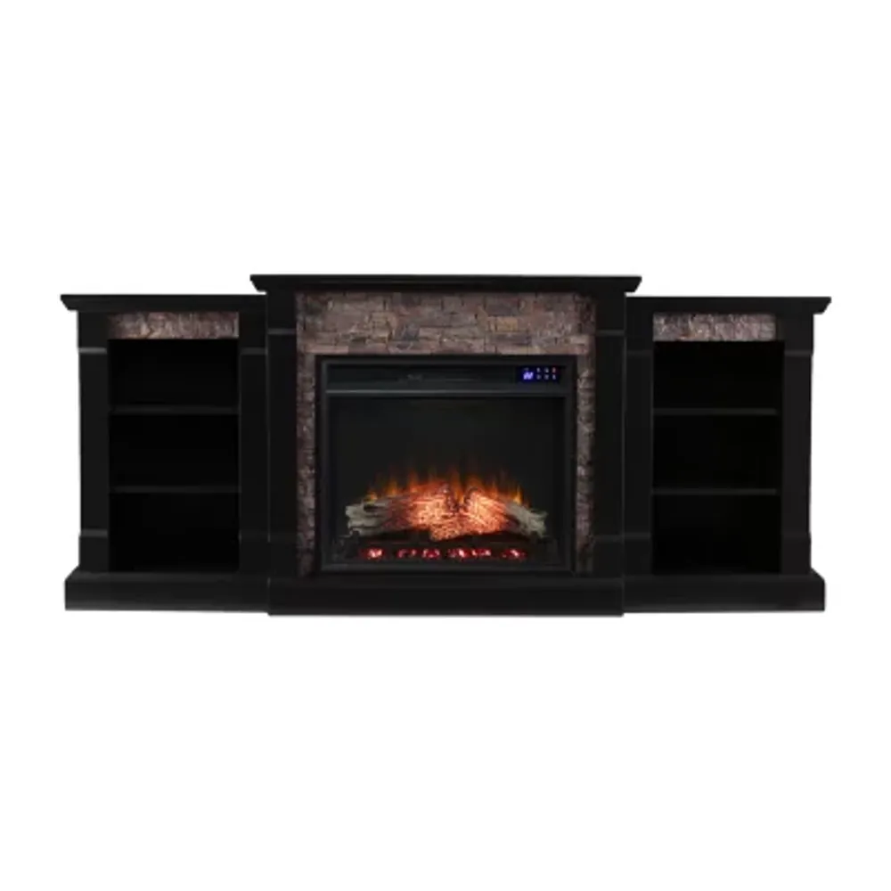 Gower Bookcase Electric Fireplace