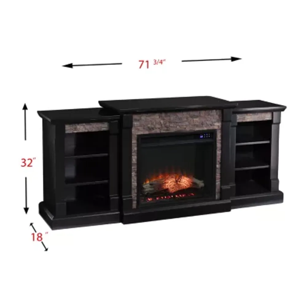 Gower Bookcase Electric Fireplace