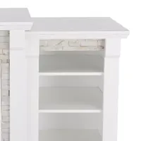 Gower Bookcase Electric Fireplace