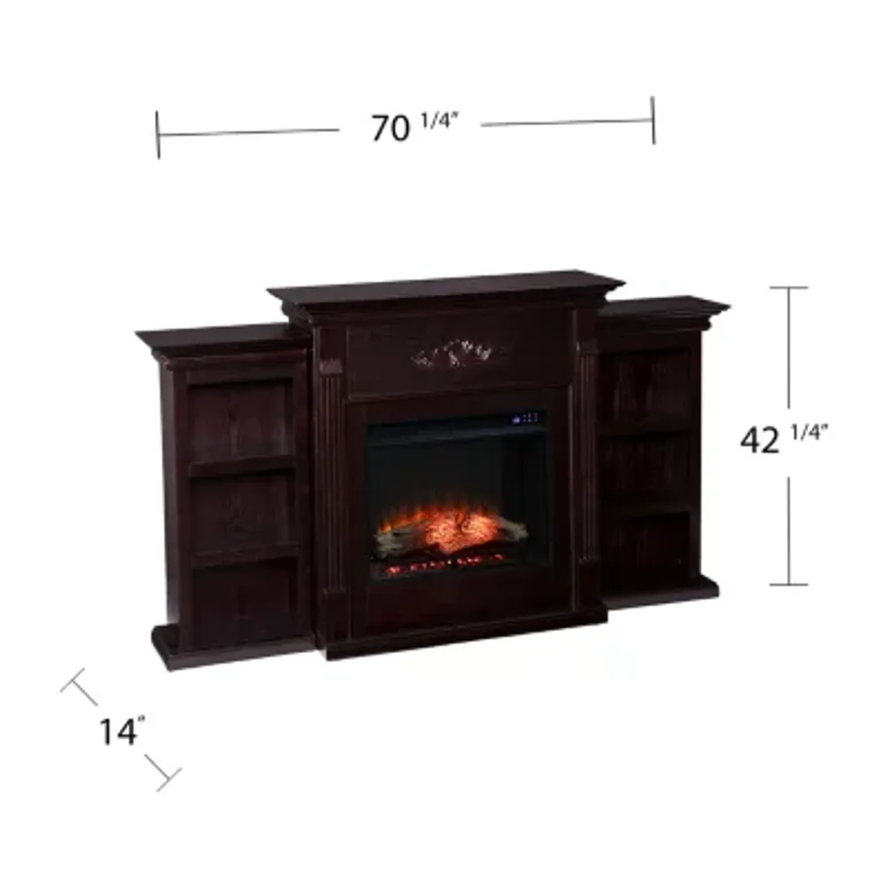Killian Bookcase Electric Fireplace