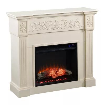 Sachs Carved Electric Fireplace