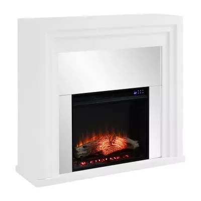 Gadia Mirrored Electric Fireplace