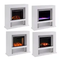 Eldines Stainless Steel Fireplace