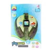 Itouch Playzoom Unisex Green Smart Watch with Headphones Set 9196wh-51-X53