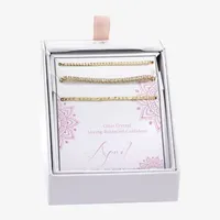 Sparkle Allure Birthstone Crystal Bracelet Set