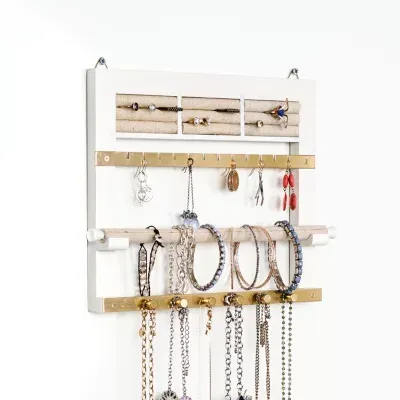 Hives And Honey White Jewelry Organizers