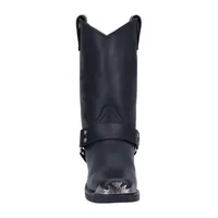 Dan Post Mens Chopper Block Heel Motorcycle Boots