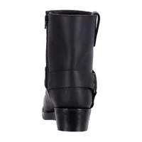 Dan Post Mens Rev Up Block Heel Motorcycle Boots