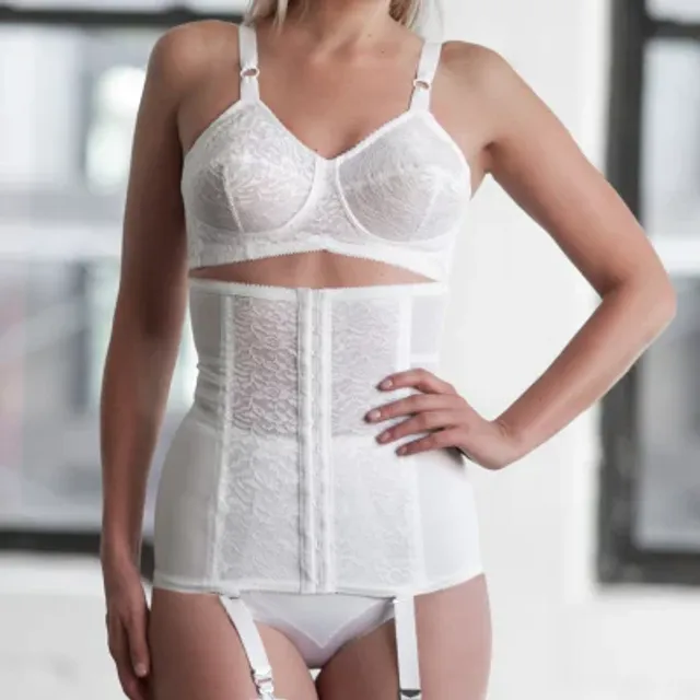 Plus Shapette Waist Cincher with Removable Garter