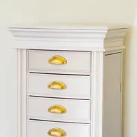 Hives And Honey Hillary Lbb White Jewelry Armoire