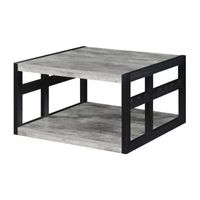 Monterey Square Coffee Table with Shelf