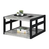 Monterey Square Coffee Table with Shelf