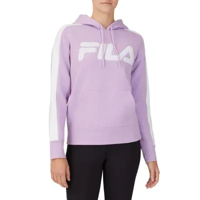 Colorado Rockies New Era Women's Colorblock French Terry Full-Zip Hoodie - Purple