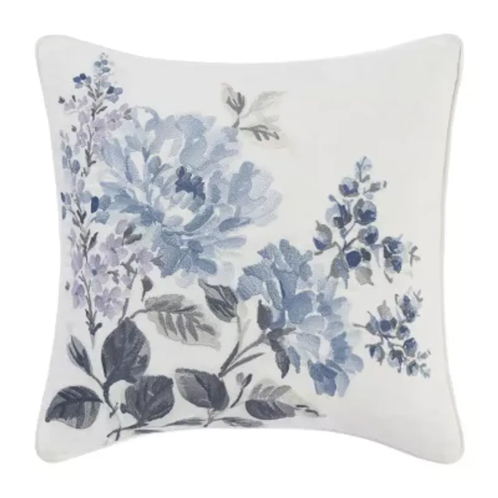 Laura Ashley Chloe 16x16 Square Throw Pillow