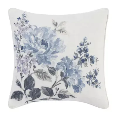 Laura Ashley Chloe 16x16 Square Throw Pillow