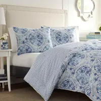 Laura Ashley Mila Midweight Reversible Comforter Set