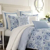 Laura Ashley Mila Midweight Reversible Comforter Set