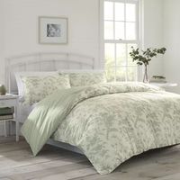 Laura Ashley Natalie Floral Reversible Duvet Cover Set