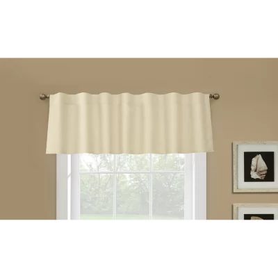 Prescott Thermalogic Rod Pocket Back Tab Tailored Valance