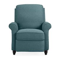 ProLounger Keaton Transitional Roll-Arm Push Back Recliner Linen