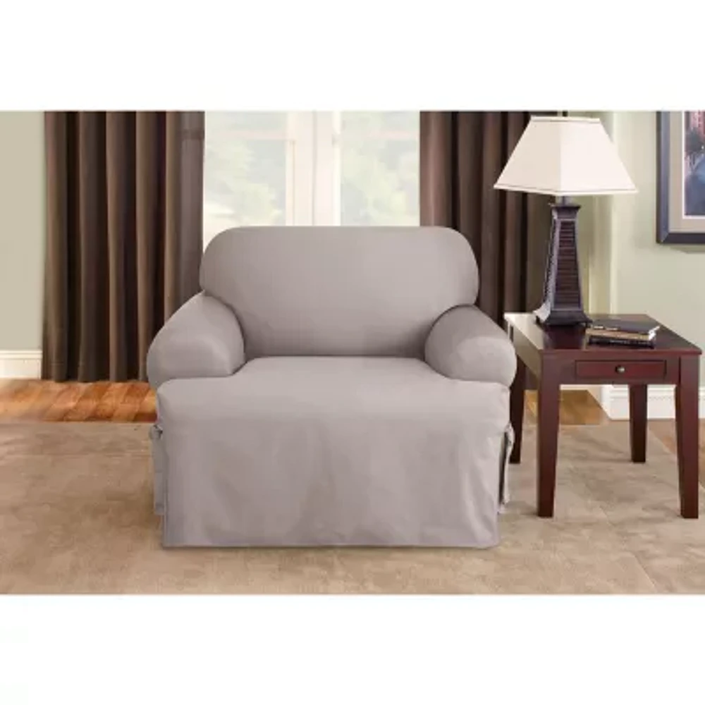 Sure Fit Duck T Cushion Chair Slipcovers