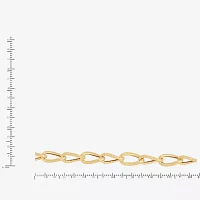 Mia Oro 14K Gold 20 Inch Hollow Cable Chain Necklace