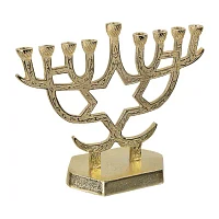 Northlight 10" Menorah Star Of David Candle Holder