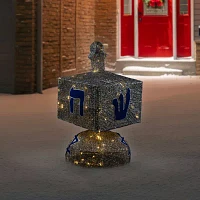 Northlight 37" Led Dreidel Hanukkah Yard Art