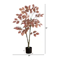 Nearly Natural 3.5' Brown Dogwood  Brown Indoor Artificial Tree