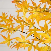 Nearly Natural 8' Yellow Autumn Maple Indoor Artificial Tree