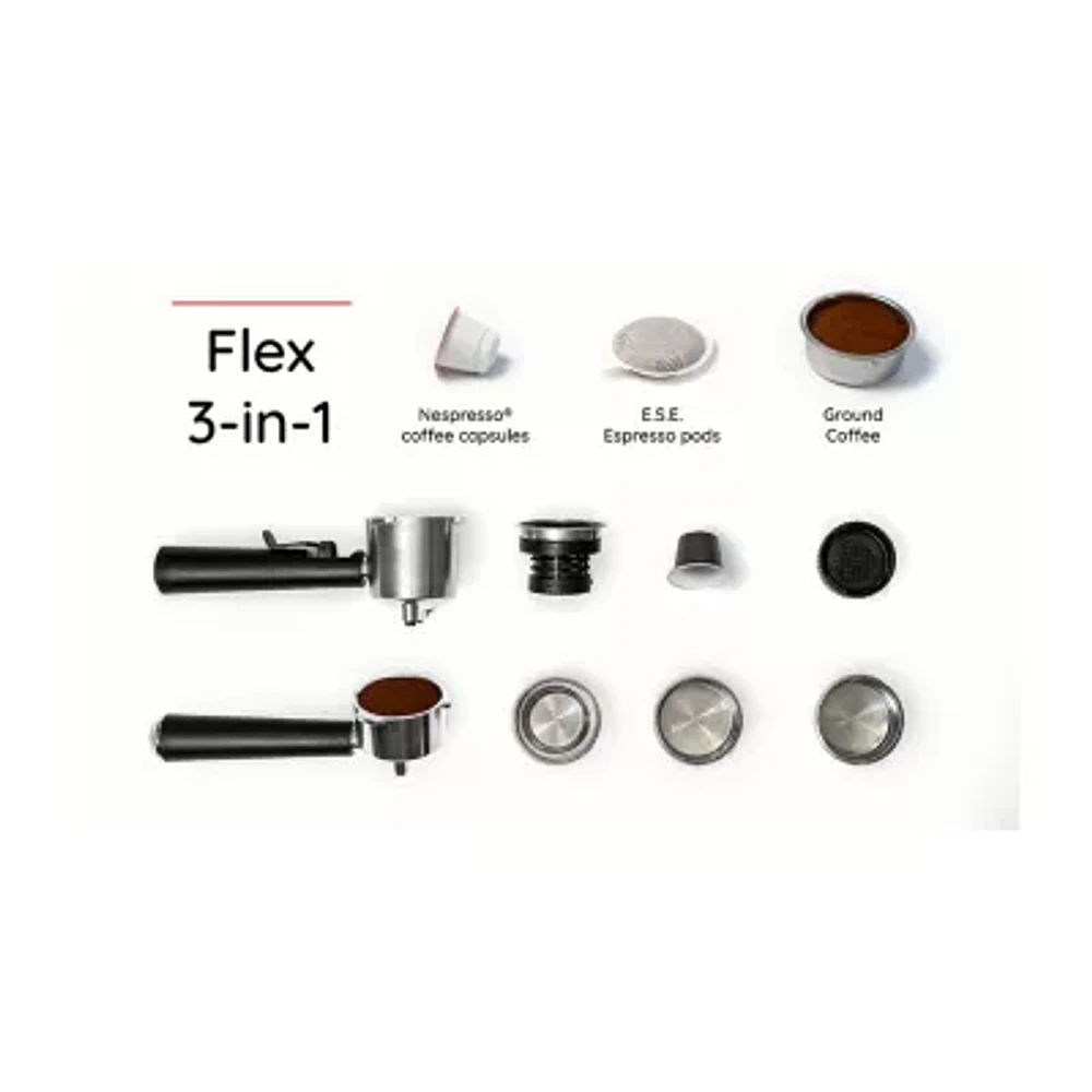 Espressione Flex 3-In-1 Espresso Coffee Machine