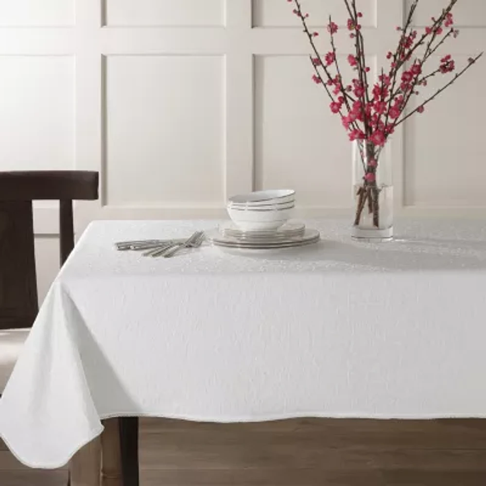 Lenox Platinum Opal Innocence Round Tablecloths