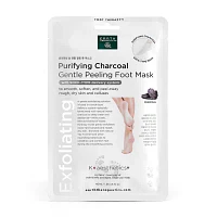 Earth Therapeutics Charcoal Gentle Peeling Foot Mask