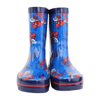 Disney Collection Little Kids Boys Spiderman Rain Boots