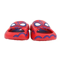 Disney Collection Boys Spiderman Slide Sandals