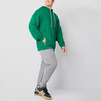 Xersion French Terry Mens Hooded Long Sleeve T-Shirt Big and Tall