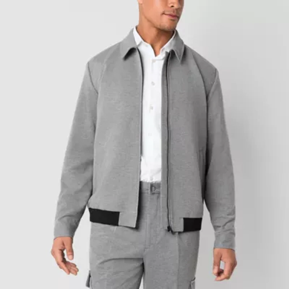 J. Ferrar Mens Lightweight Bomber Jacket
