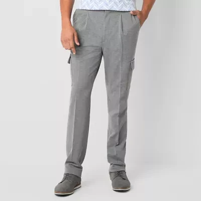 J. Ferrar Mens Slim Fit Cargo Pant